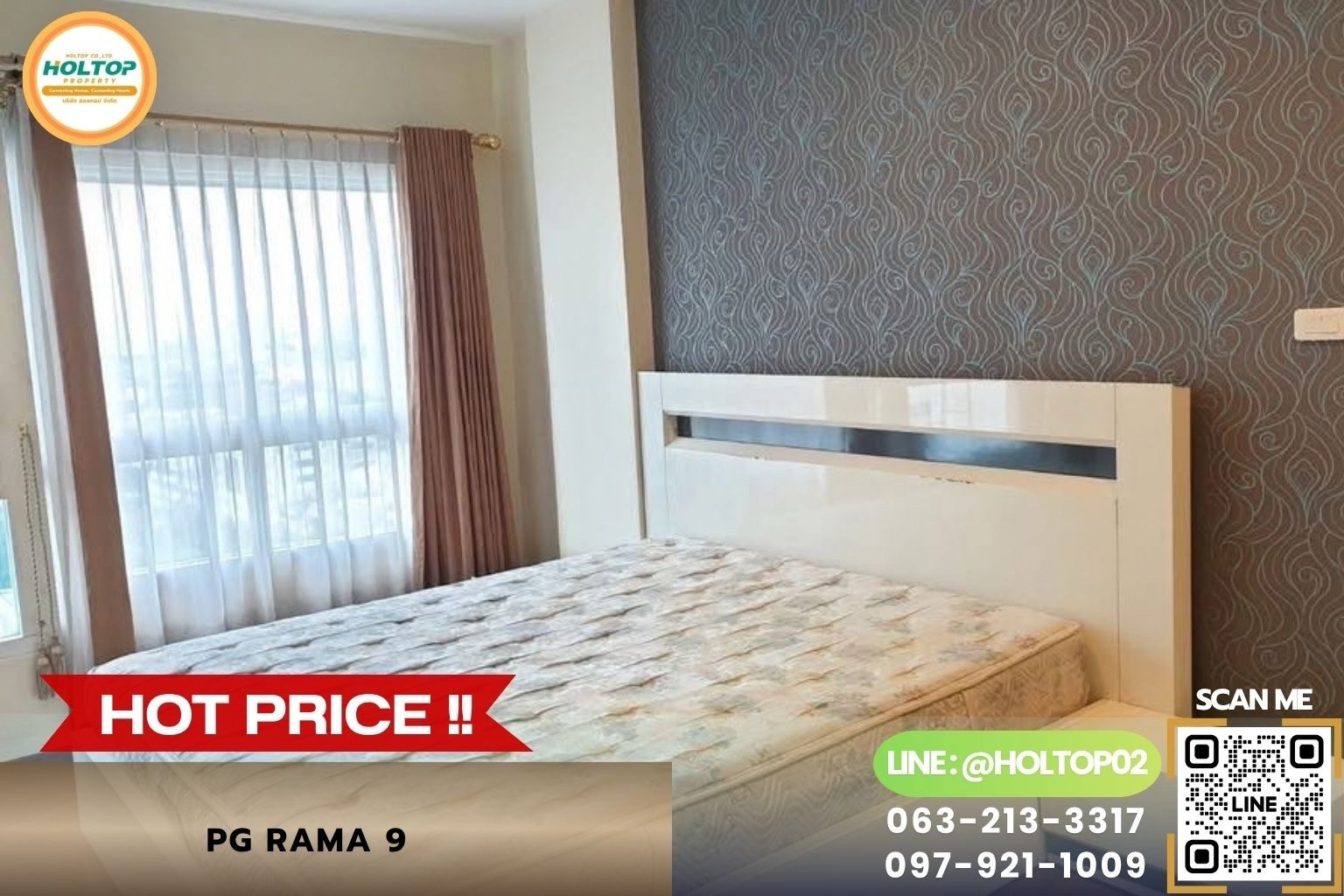 #Z6591 Condo for rent PG Rama 9 #Z6591 Condo for rent PG Rama 9