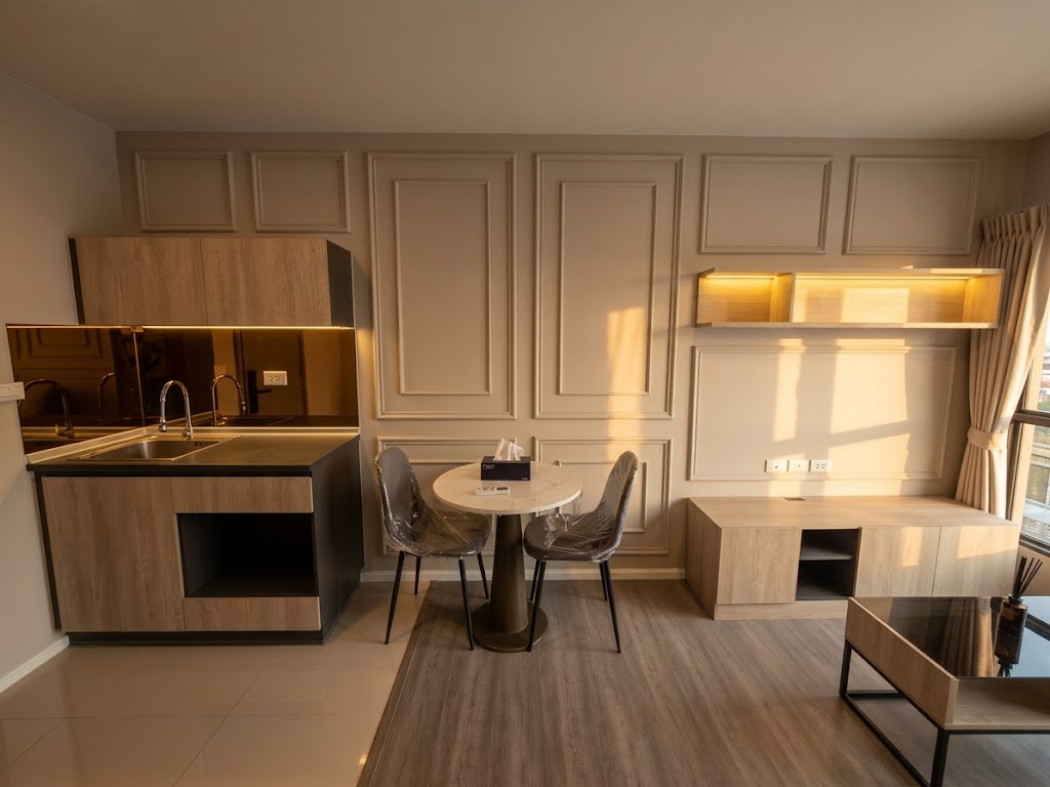 Condo for sale: D Condo Campus Hideaway, fully furnished, near Thammasat University Rangsit Campus. 33 sq m.
