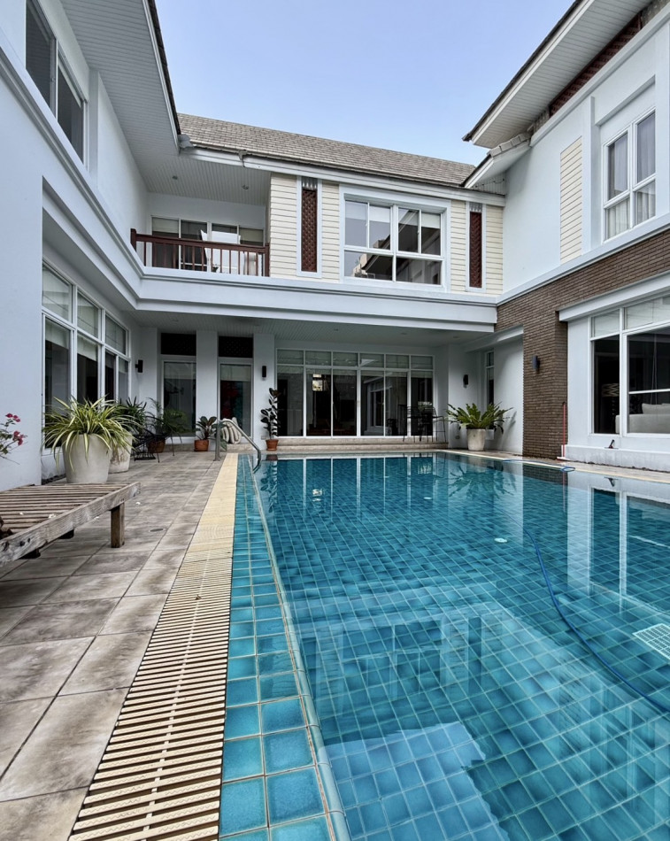 ให้เช่า บ้านเดี่ยว POOL VILLA หรู | ใจกลางสุขุมวิท 400 ตรม 1 งาน 50 ตรว ใกล้ รร.นานาชาติ-BTS ทองหล่อ – รูปที่ 2