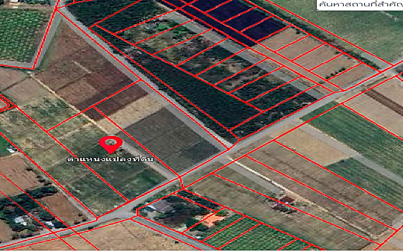 95531 - Large plot of land for sale, next to a paved road, Wang Khanai Subdistrict, Tha Muang District, Kanchanaburi Province.
