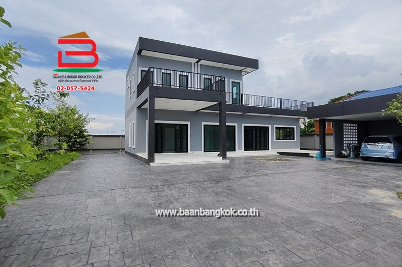 บ้านเดี่ยว 2 ชั้น เนื้อที่ 168 ตร.ว. หมู่บ้านสินอนันต์ (ซอยเลียบวารี 55) เลียบวารี(คู้ขวา) แขวงโคกแฝด เขตหนองจอก – รูปที่ 3