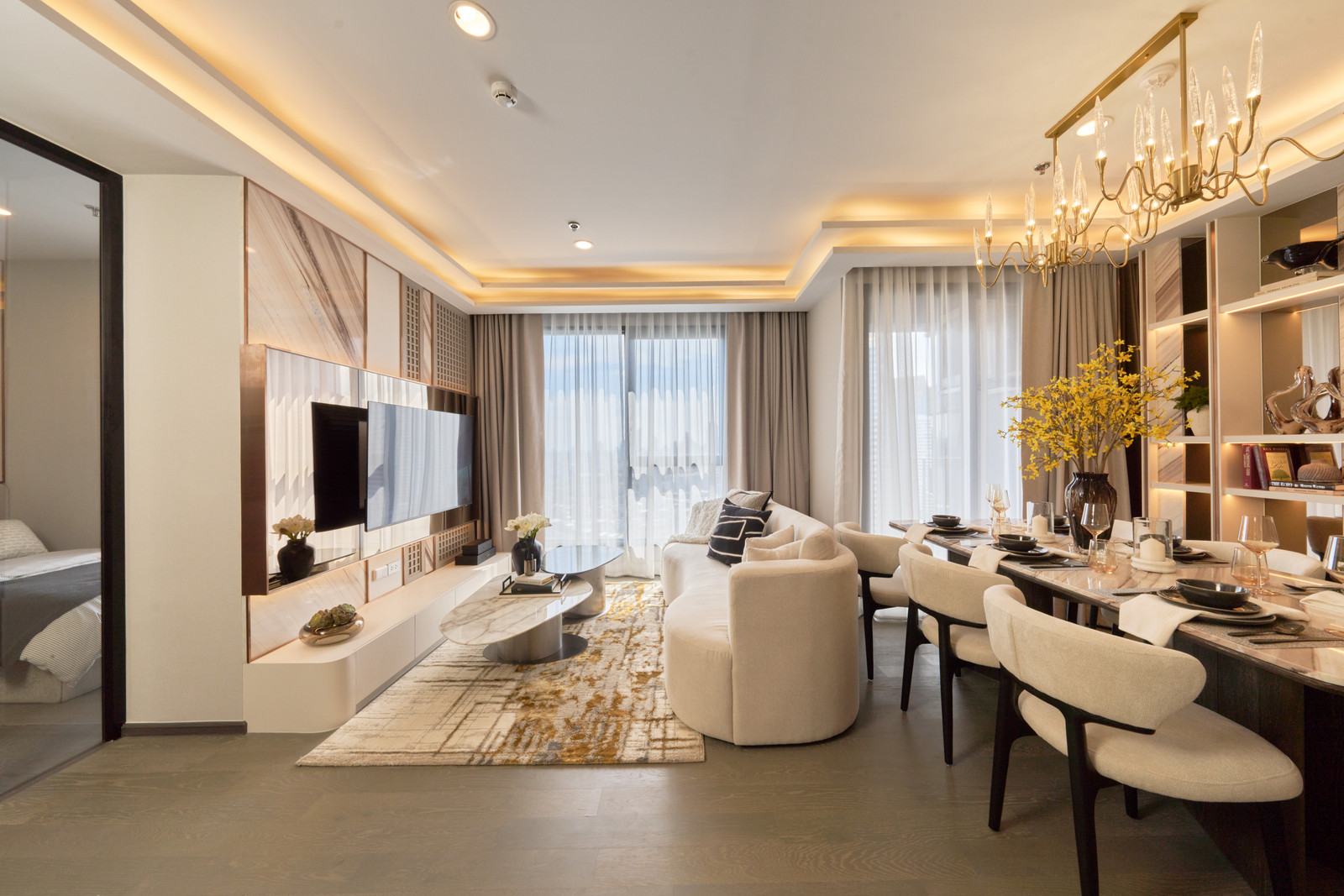 Coco parc คอนโดพระราม 4 3 ห้องนอน ใกล้ One Bangkok วิวสวย ชั้นสูง 