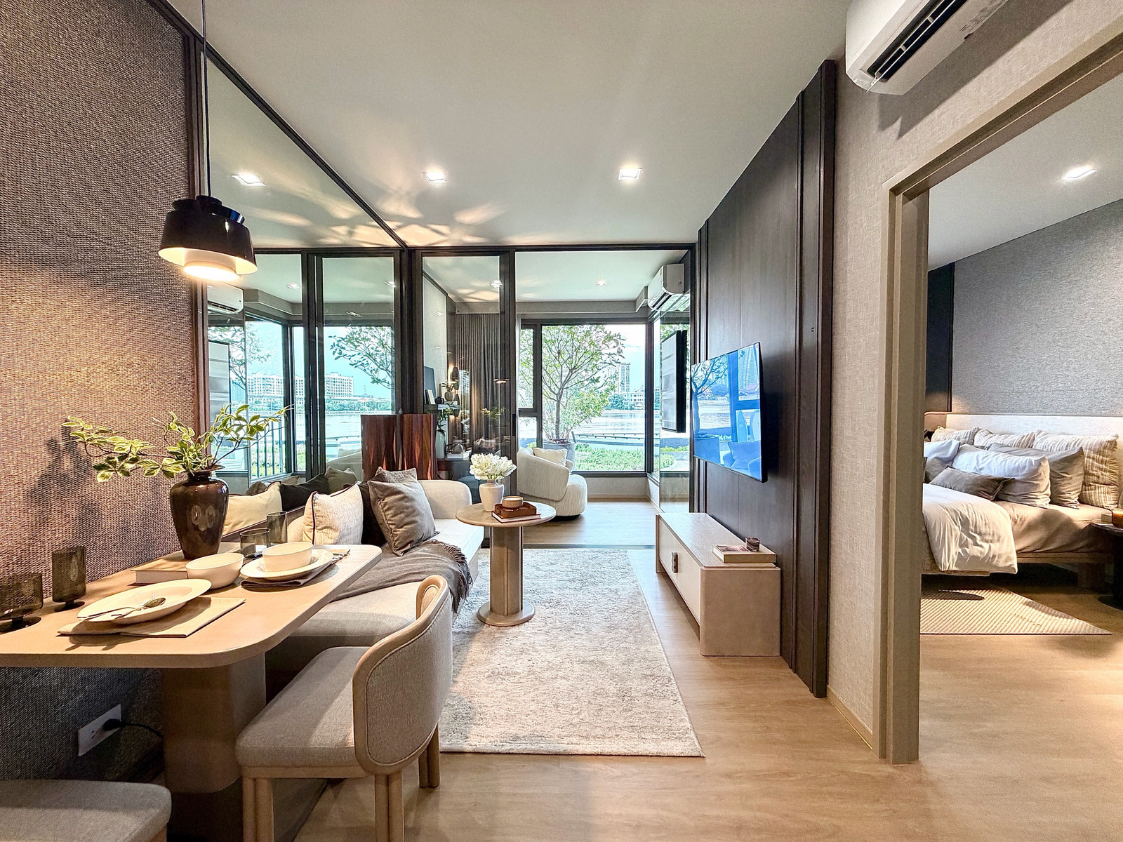 🌊Reference BAIE condo along the Chao Phraya River | 1 Bedroom Plus 45.6 sq m. only 5.79 MB 📲 095-9299924 (K.Benz)