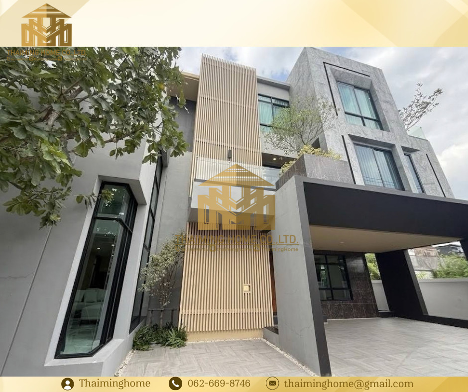 ให้เช่าบ้านเดี่ยว 3 ชั้น ขนาด 587 ตร.ม. โครงการ The Master สุขุมวิท-อ่อนนุช (TH6-2626） – รูปที่ 2