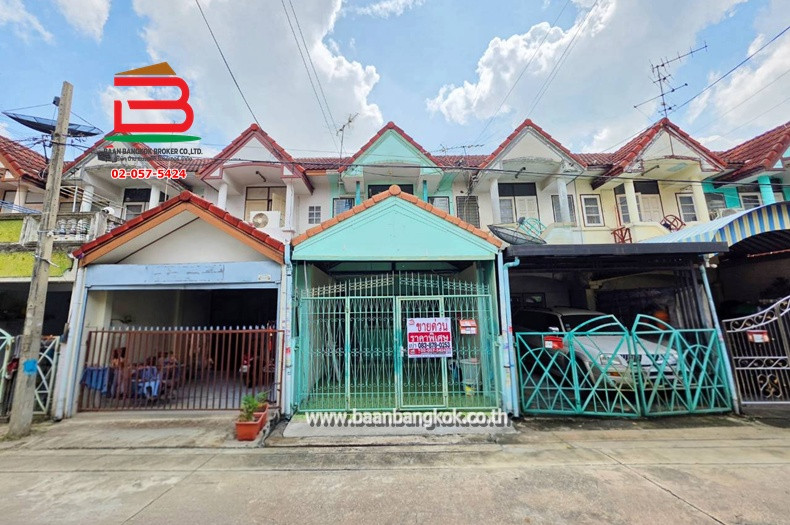 2-story townhouse, area 16 sq m, Monchaya Village 1 (Soi Sai Mai 21), Sai Mai Subdistrict, Sai Mai District.