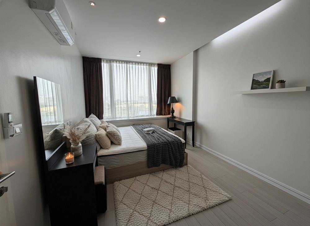แอดไลน์ : meedoza / Condo TC Green Rama 9 ใกล้ MRT พระราม 9 (มีหลายห้องให้เลือก) แบบ 1 ห้องนอน ตกแต่งครบพร้อมเข้าอยู่ – รูปที่ 4