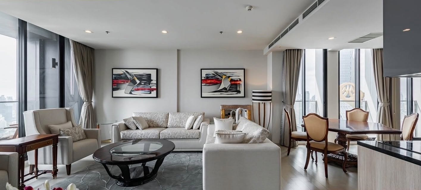 For Sale Penthouse 2-Bedroom Noble Ploenchit Near BTS Ploenchit, Central Embassy & Central Chidlom Fully furnished with appliances and ready to move in.  – รูปที่ 3