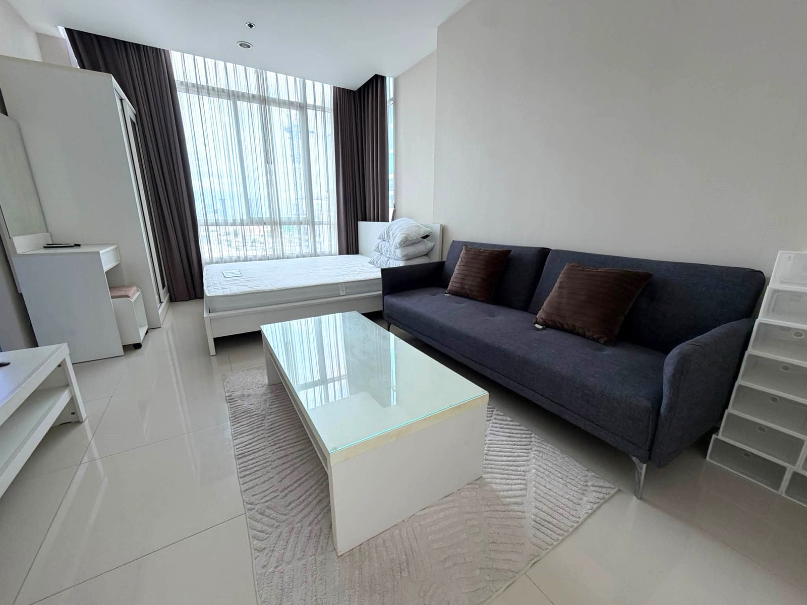 💥 [ 𝐏-𝟏𝟑𝟖𝟎𝟓𝟐 ] FOR RENT : The Sky Sukhumvit ระเบียงรับวิวเมือง! ใกล้ BTS อุดมสุข 𝟏𝟏,𝟎𝟎𝟎 บาท/ด. | Line @easycondoplus | 099-229-6397