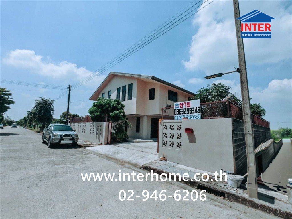 บ้านเดี่ยว 2 ชั้น 100 ตร.ว. หมู่บ้านสหกรณ์เคหสถาน15 (ลำลูกกา) ใกล้สนามกอล์ฟเรนวูด ซอยลำลูกกา191/1 ถนนลำลูกกา ถนนลำลูกกาคลอง9 ลำลูกกา ปทุมธานี 