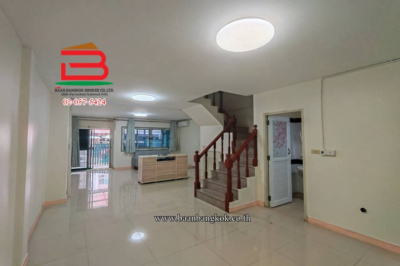 ทาวน์เฮาส์ หมู่บ้านรัชธานี 9 (ซอยสายไหม 43) เนื้อที่ 21.3 ตรว. แขวงสายไหม เขตสายไหม – รูปที่ 4