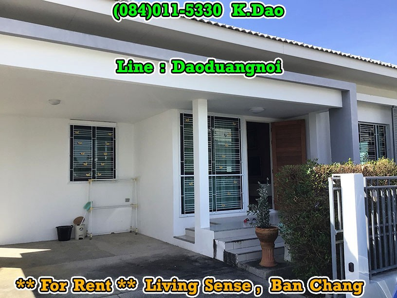 Living Sense 1, Ban Chang *** House for Rent ***