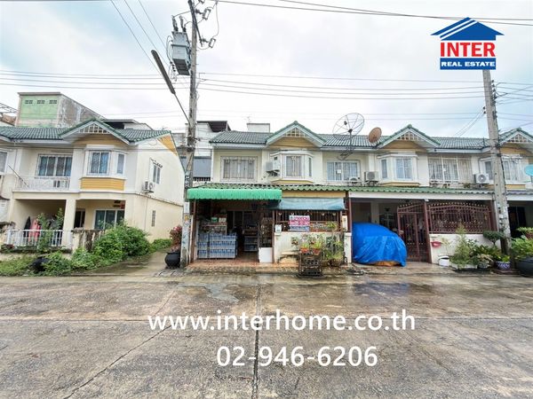 Townhouse, 2 floors, 19.5 sq m, Pisan Village, Project 10 - Tha Kham 30, Soi Tha Kham 30, Bang Khun Thian Road, Rama 2 Road, Tha Kham Road, Bang Khun Thian District. Bangkok