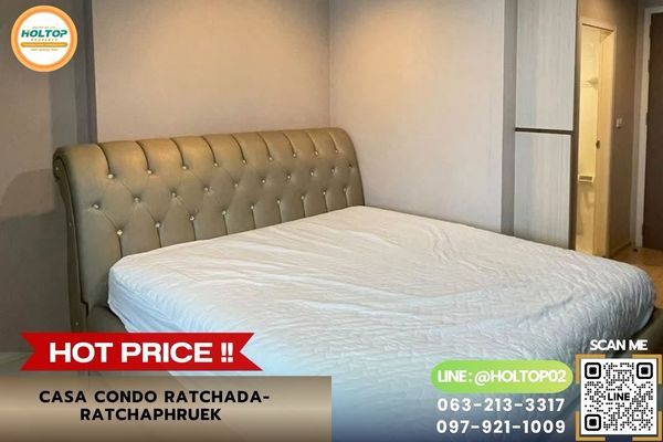 #Z6571 ให้เช่าคอนโด Casa Condo Ratchada-Ratchaphruek