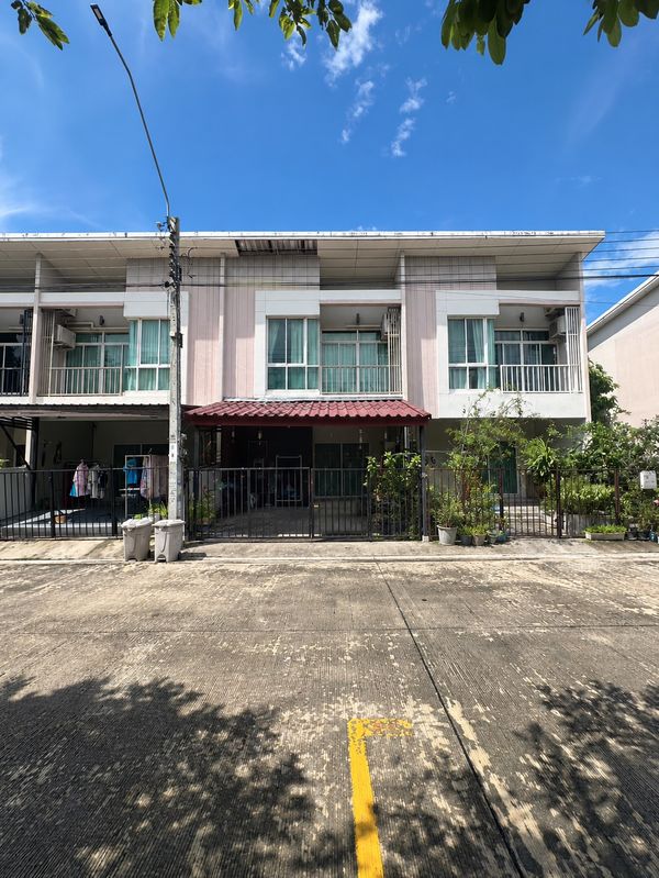 2-story townhome for sale, City Sense Village, Phetkasem 69, cheapest price in the project.