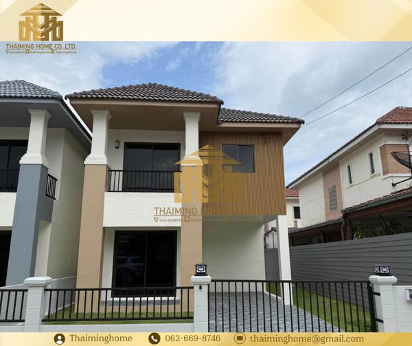 ขายบ้านเดี่ยว 2 ชั้น เนื้อที่ 36 ตร.ว.หมู่บ้านสวนหลวงวิลล์ ประเวศ กรุงเทพฯ (TH6-3026）