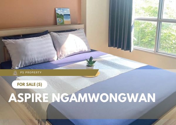 ขายด่วน ✨ Aspire Ngamwongwan ✨ เฟอร์นิเจอร์ และ เครื่องใช้ไฟฟ้าครบ ใกล้เดอะมอลล์งามวงศ์วาน