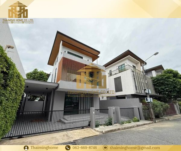 ขายบ้านเดี่ยว 3 ชั้น หมู่บ้าน AQ arbor สวนหลวงร.9 พัฒนาการ (TH6-3126）
