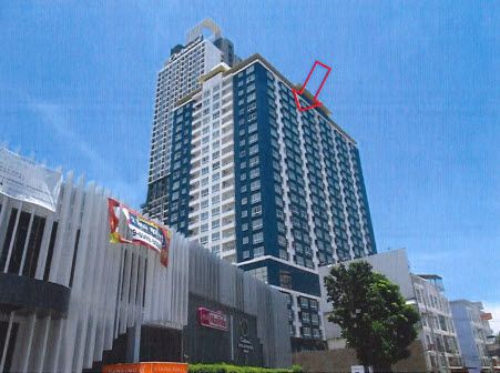Chonburi Condo, 23rd floor, high view! Price only 1.907 million 🔥 Only 1.5 kilometers from Koh Loi Sriracha.