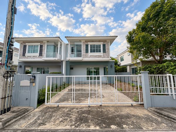 🏡 บ้านแฝด 2 ชั้น 3 ห้องนอน ที่ดิน 36.6 ตร.ว. ✨วิลลาจจิโอ ปิ่นเกล้า - ศาลายา