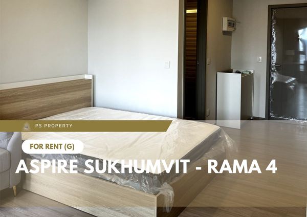 ให้เช่า 📍 Aspire Sukhumvit - Rama 4 📍 ใกล้ BTS พระโขนง เฟอร์นิเจอร์ และ เครื่องใช้ไฟฟ้าครบ 