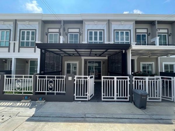 Townhome for rent, Icopen Sukhumvit 76, near BTS Samrong, only 7 minutes.