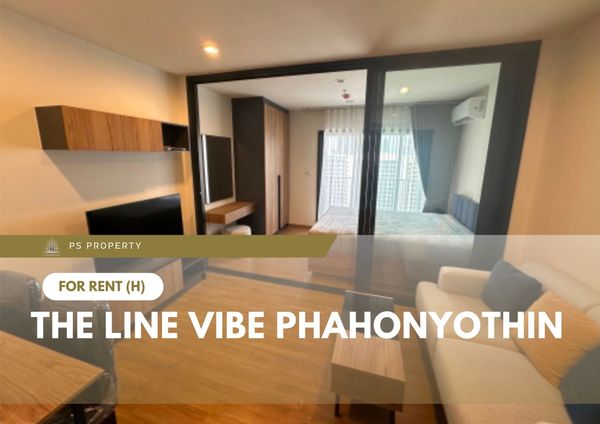 ให้เช่า 🔥 The Line Vibe Phahonyothin 🔥เฟอร์นิเจอร์ และ เครื่องใช้ไฟฟ้าครบ ใกล้รถไฟฟ้าถึง 2 สาย