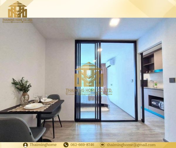 For rent, Atmoz Palacio Lat Phrao-Wang Hin project, size 26.65 sq m (TC06-2026)