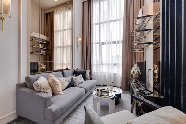 Ideo Ramkhamhaeng - Lamsalee Station, 1 bedroom, Hybrid, large room, work corner with a wide living room.
