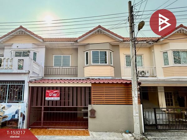 Townhouse for sale Bhumjai Niwet Village 1, Project 14 Phra Samut Chedi, Samut Prakan
