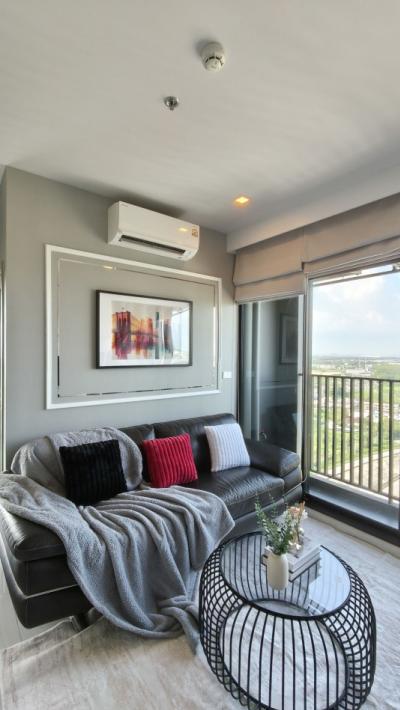 Lowest price condo for sale at Notting Hill Rayong. Large room, near Central Rayong. 35 sq m, corner unit.