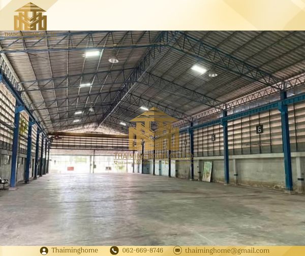 ให้เช่าโรงงานพร้อมใช้ ขนาด 973 ตรม.ลาดหลุมแก้ว ปทุมธานี ติดถนนใหญ่ (TW6-5726)