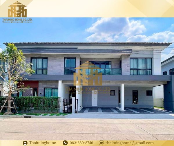 Luxury detached house for rent, 5 bedrooms, THE CITY BANGNA – Luxury House for Rent (TH6-3426)