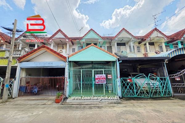 2-story townhouse, area 16 sq m, Monchaya Village 1 (Soi Sai Mai 21), Sai Mai Subdistrict, Sai Mai District.