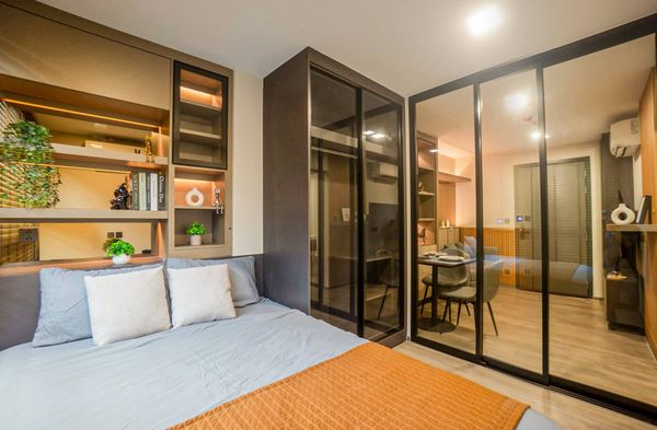 💥 [ 𝐏-𝟏𝟑𝟖𝟎𝟕𝟑 ] FOR RENT : Atmoz Palacio Ladprao Wanghin แต่งครบ พร้อมย้ายเข้า! ใกล้ MRT ลาดพร้าว 𝟏𝟔,𝟎𝟎𝟎 บาท/ด. | Line @easycondoplus | 099-229-6397