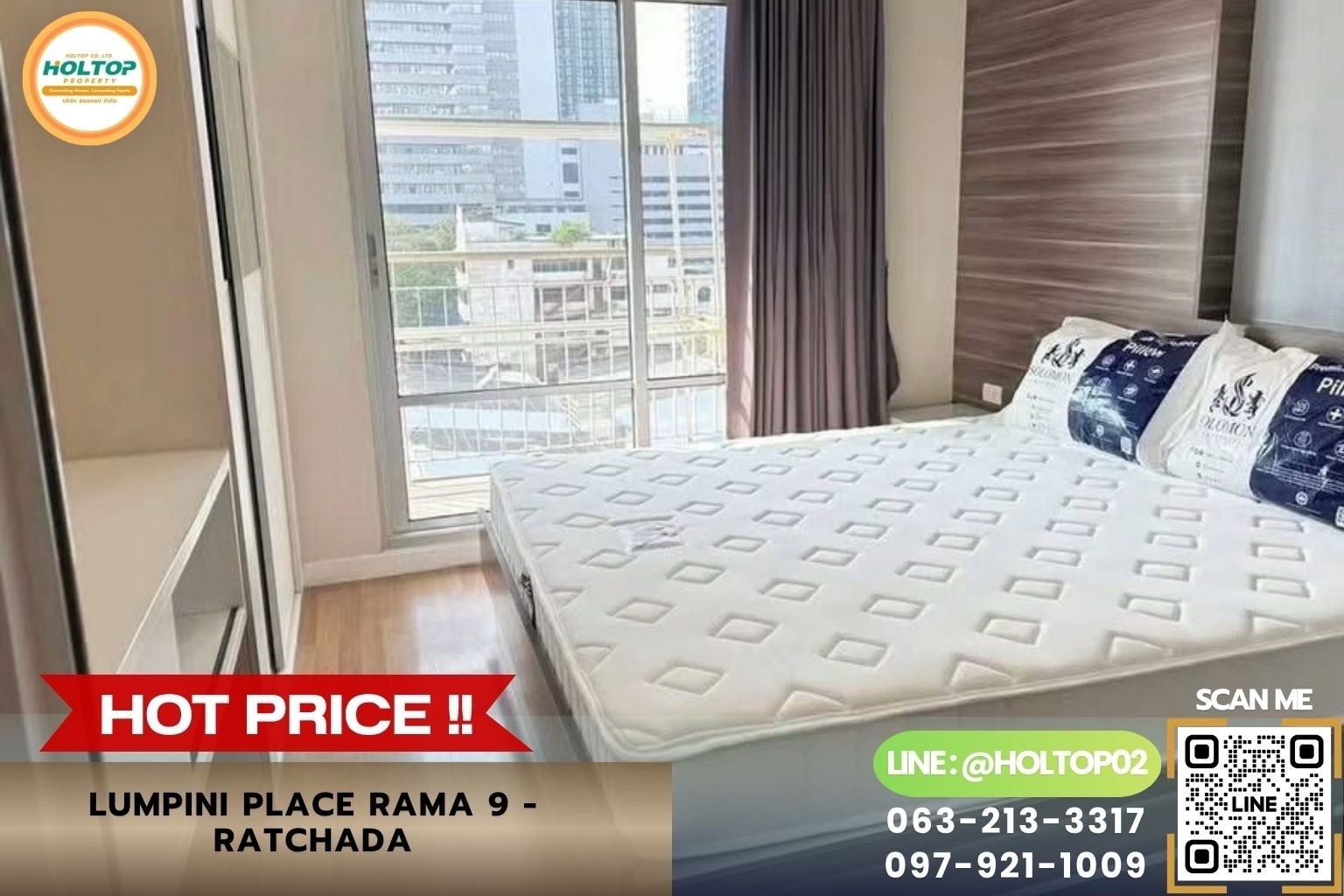 #Z6616 ให้เช่าคอนโด Lumpini Place Rama 9 - Ratchada #Z6616 ให้เช่าคอนโด Lumpini Place Rama 9 - Ratchada
