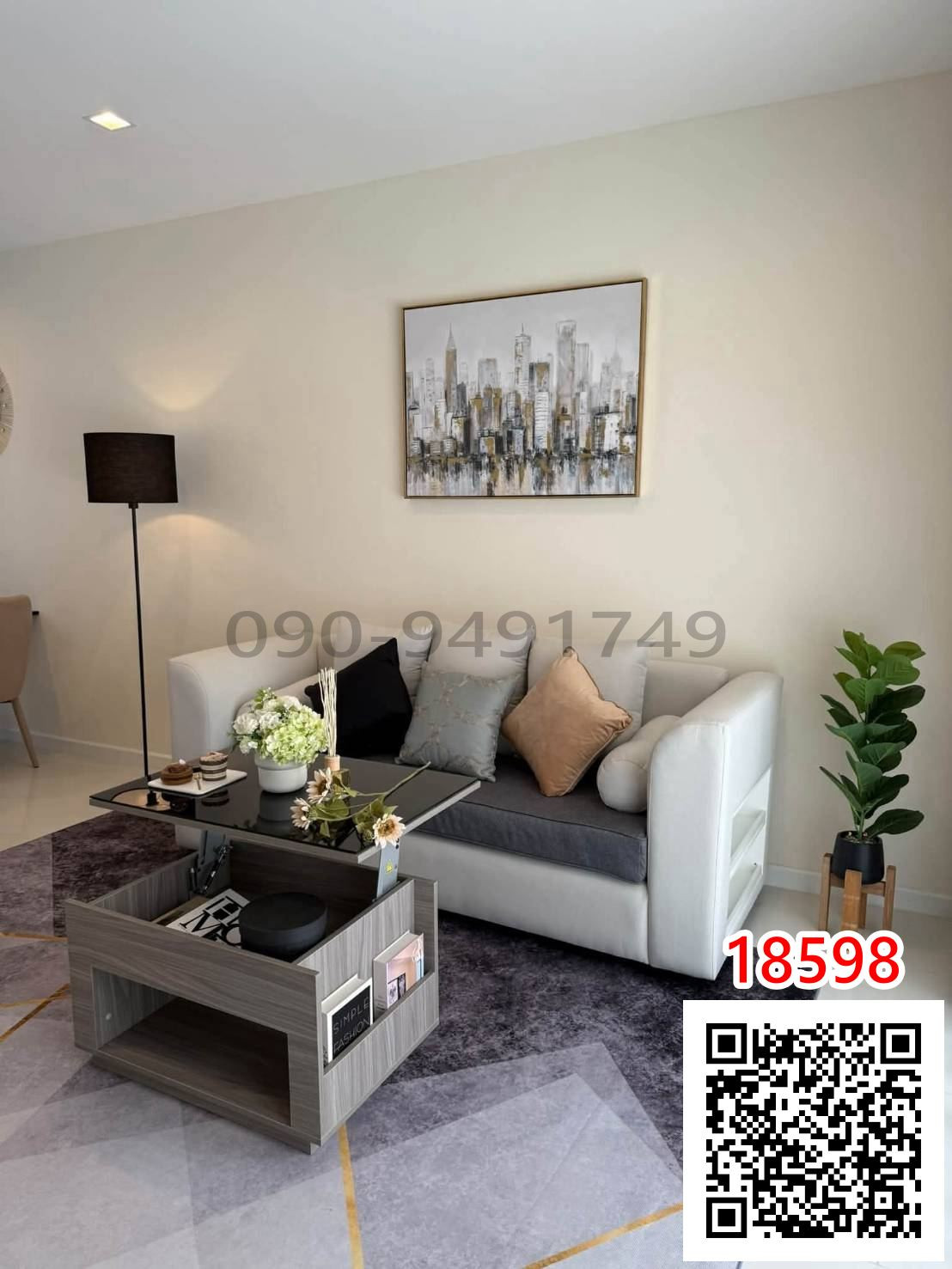 3-story townhome for rent, Eigen Rama 9 project, Eigen Rama 9, near the city, near the expressway. – รูปที่ 3