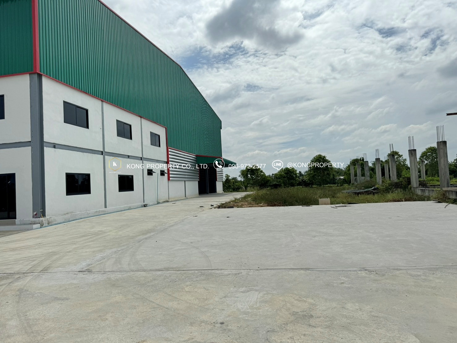 ให้เช่าโกดัง คลังสินค้า ขนาดใหญ่ 4,000 ตร.ม. ลำลูกกา ปทุมธานี | พื้นที่พร้อมใช้งาน รองรับรถคอนเทนเนอร์ – รูปที่ 3