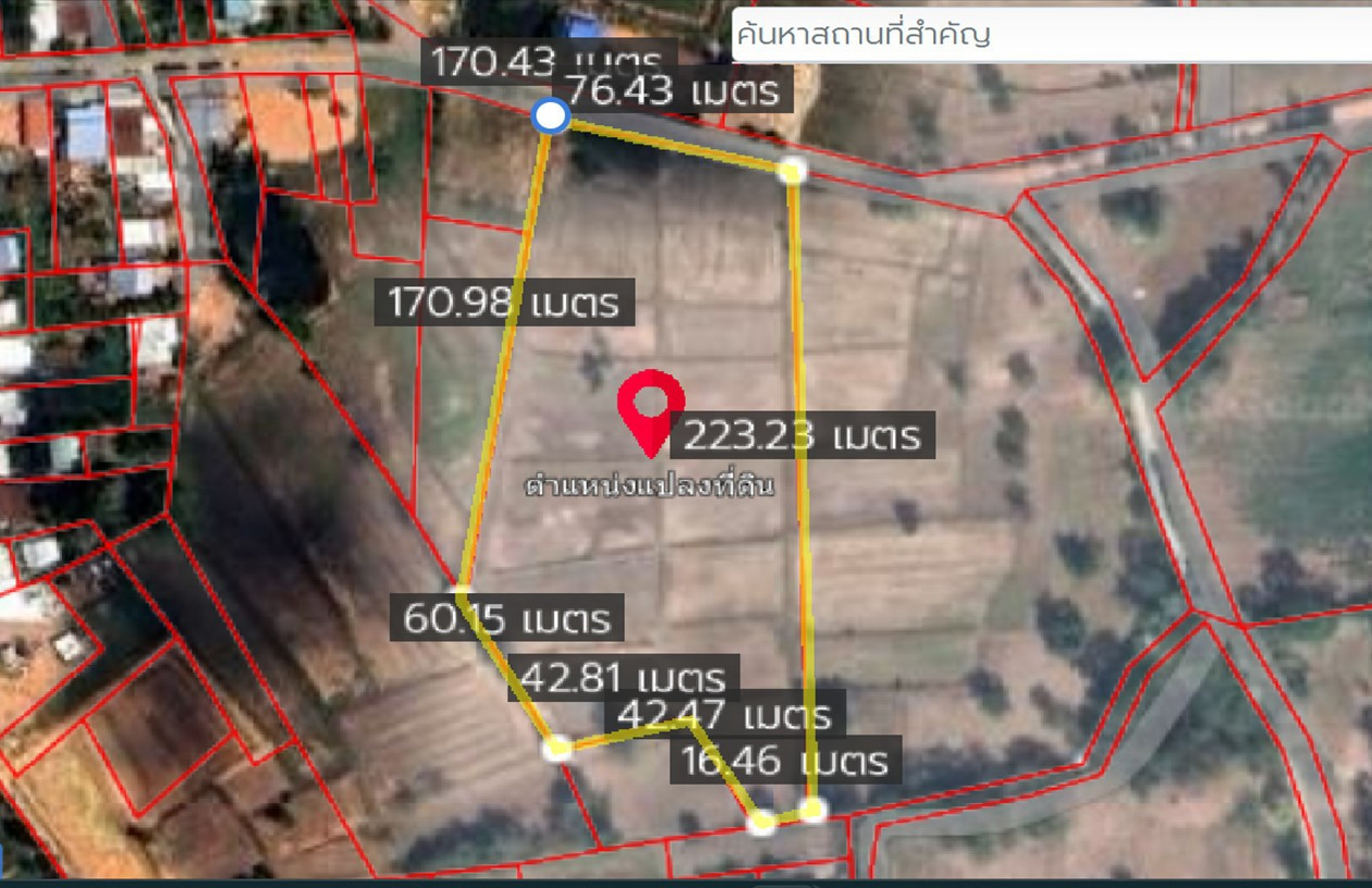 98674 - ขาย ที่ดิน 12 ไร่ ต.ด่านขุนทด อ.ด่านขุนทด จ.นครราชสีมา