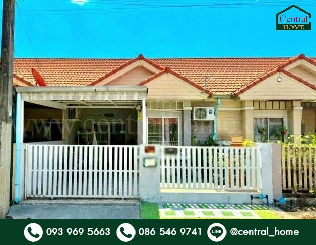 Townhome, Jesada Village 9 Lam Luk Ka-Khlong 4 Beautiful house ready to move in Cheapest in the project