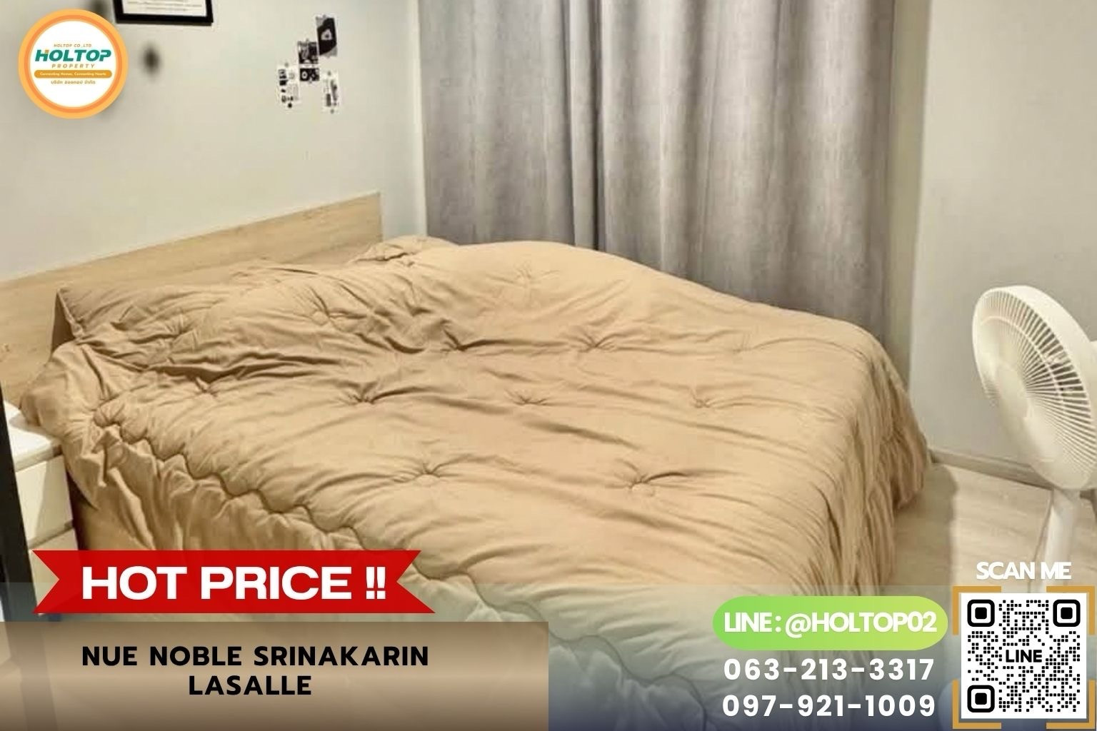 #Z6623 Condo for rent NUE Noble Srinakarin Lasalle.