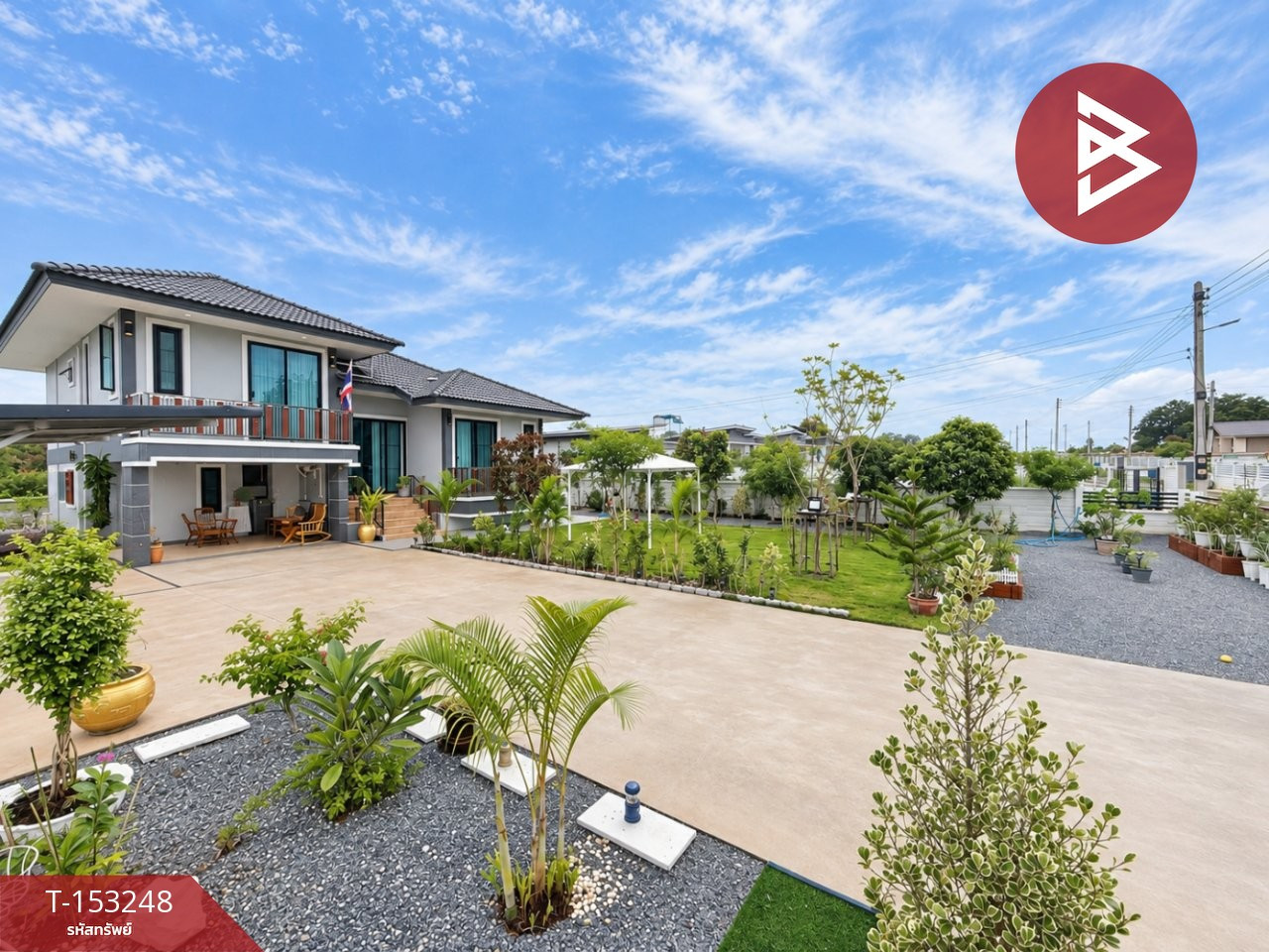 2-story detached house for sale, area 2 ngan, Chom Bueng, Ratchaburi. – รูปที่ 2