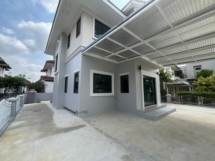081-632-0632 2-story detached house for rent, newly built, Siwalee Village, Rangsit, Khlong 2, near Future Park Rangsit. Don Mueang Airport, residential – รูปที่ 3