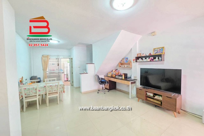 2-story townhouse, area 17.2 sq m, Chamchuri Park Village, Sukhapiban (Sukapiban 5 Soi 5, Intersection 2), Sukhapiban 5 Road, Tha Raeng Subdistrict, Bang Khen District. – รูปที่ 4