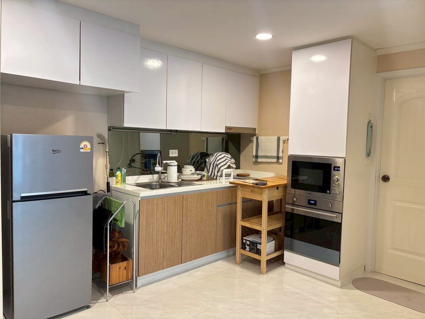 ให้เช่าคอนโด เดอะปราก คอนโดมิเนียม ห้องขนาด 45 ตรม.  อยู่ชั้น 2 – รูปที่ 2