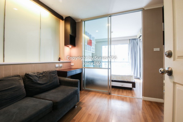 Condo for rent, Lumpini Park Riverside Rama 3, swimming pool view, 11th floor, fully furnished, ready to move in, 26.34 sq m, next to the main road.