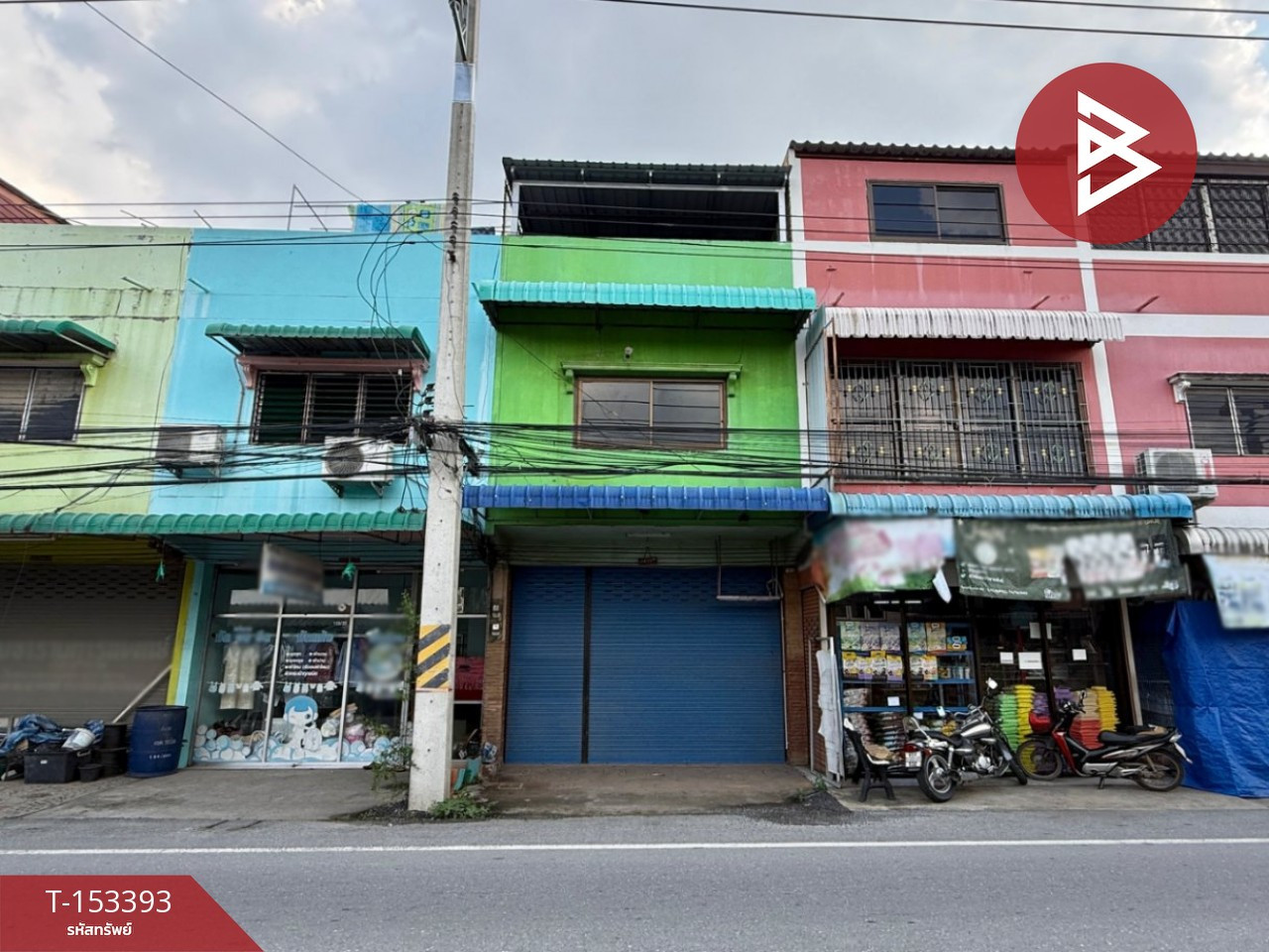 ขายอาคารพาณิชย์ 3 ชั้นพร้อมทำกิจการ ซอยโรมัน สามพราน นครปฐม ทำเลดี