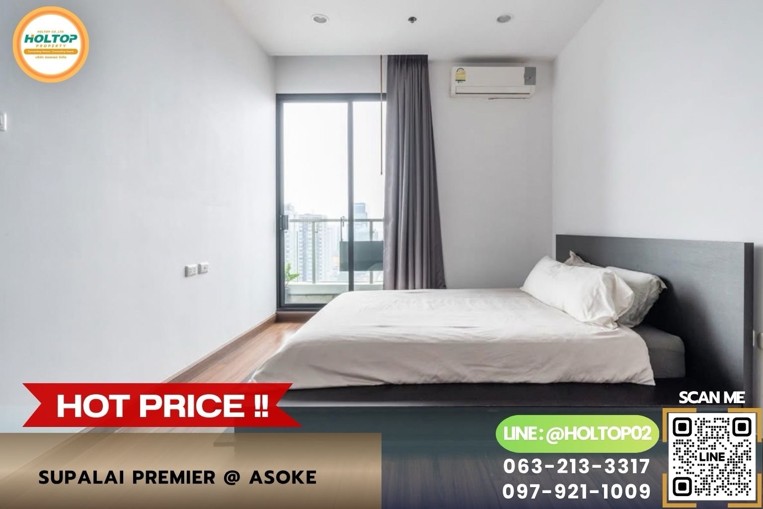 #Z6620 ให้เช่าคอนโด Supalai Premier @ Asoke