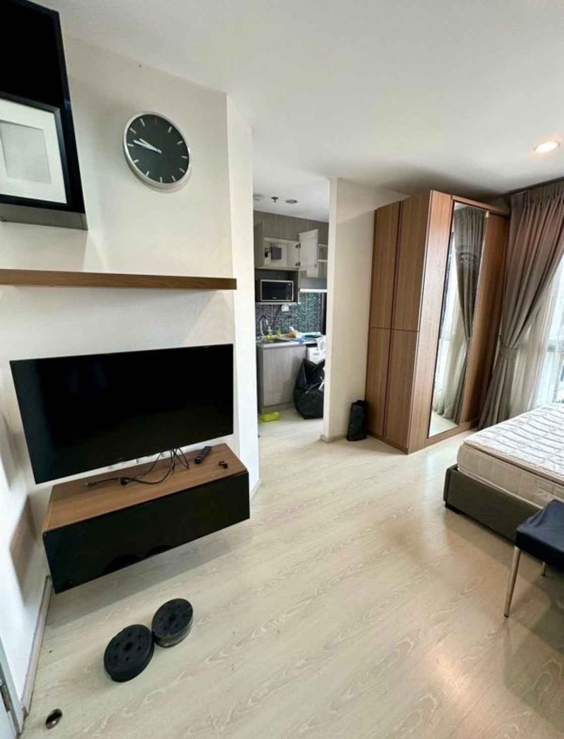 ให้เช่า ห้องสวย ไอดีโอ สาทร ท่าพระ ( Ideo sathorn thapra ) ติด BTS โพธิ์นิมิตร  300 เมตร พร้อมเฟอร์+เครื่องซักผ้า เพียง 9,500  บาท   – รูปที่ 3