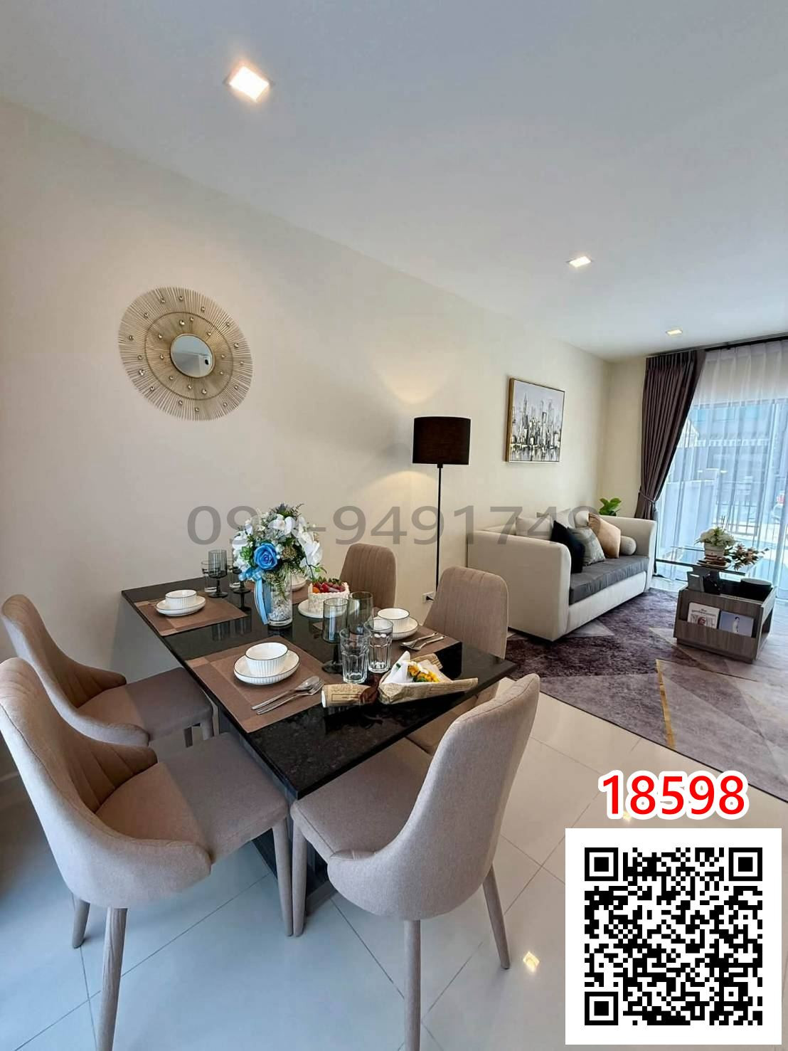 3-story townhome for rent, Eigen Rama 9 project, Eigen Rama 9, near the city, near the expressway. – รูปที่ 2
