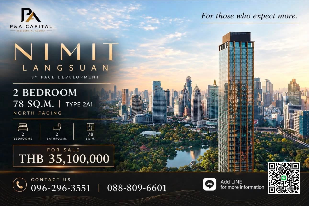 NIMIT LANGSUAN | 2 BEDROOM | 78 SQ.M.